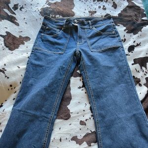 No boundaries flair jeans